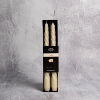Αρωματικά κεριά με άρωμα βανίλια (2 τεμάχια)