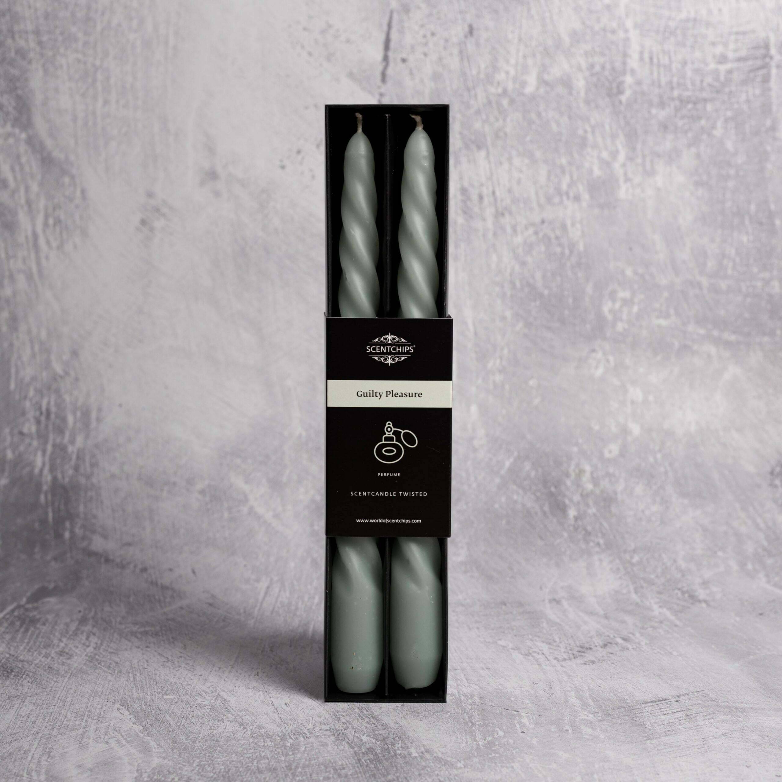 Αρωματικά κεριά με άρωμα Guilty Pleasure(2 τεμάχια)