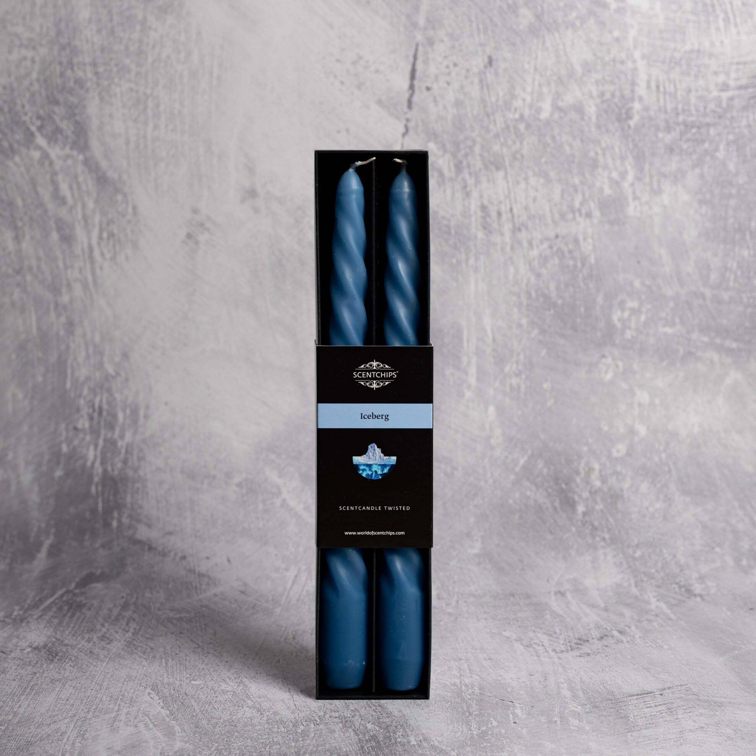 Αρωματικά κεριά με άρωμα Iceberg(2 τεμάχια)
