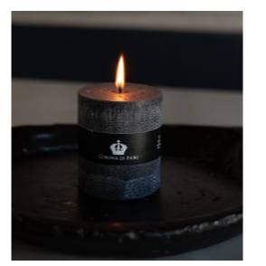 Aρωματικό φυσικό κερί “Fressia, Vanilla, Orange” 12cm 90 ωρών