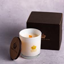 Αρωματικό κερί σόγιας white “Emily” 25ωρών