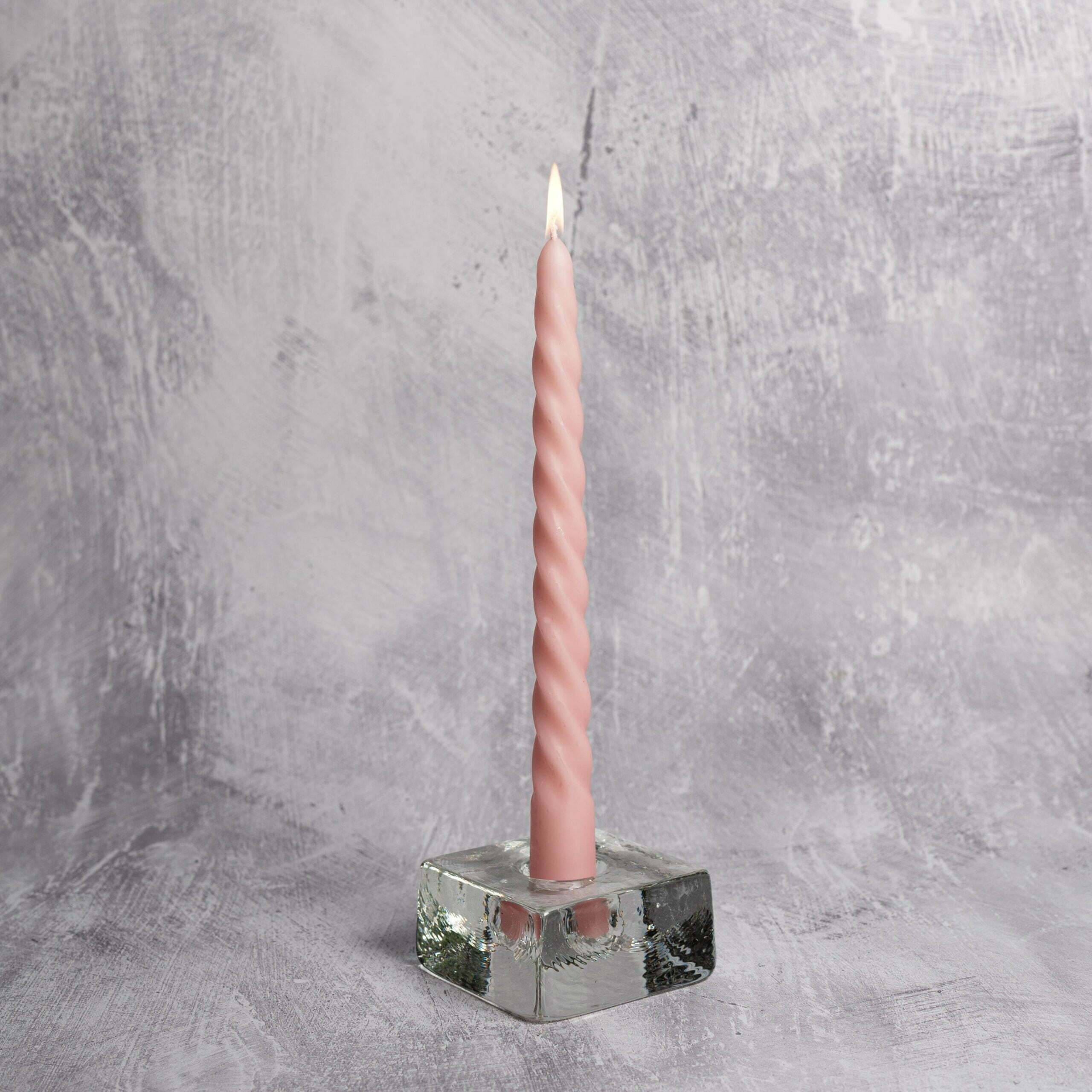 Βάση διάφανη για κερί scentchips τετράγωνη