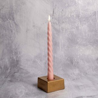 Βάση bronze για κερί scentchips τετράγωνη