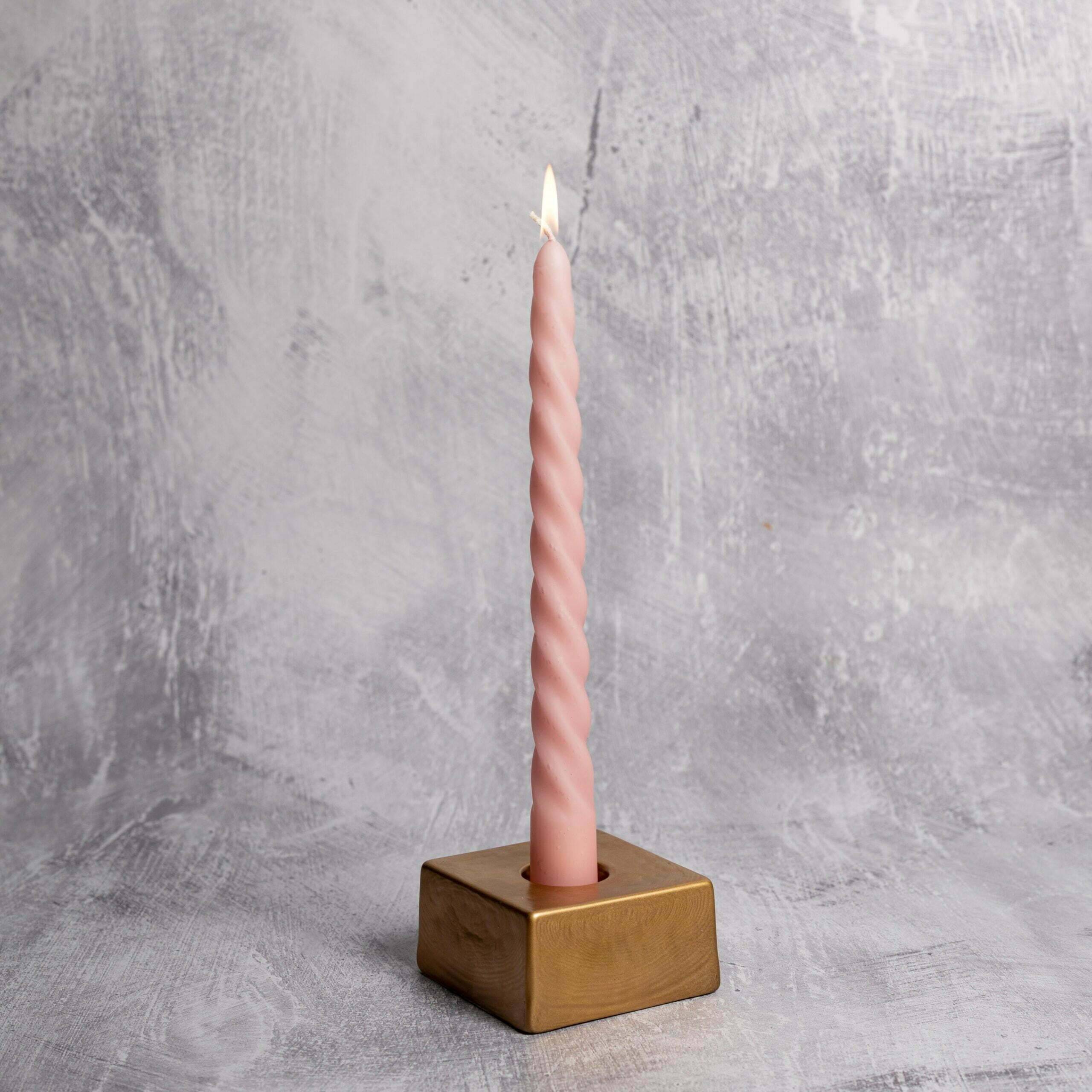 Βάση bronze για κερί scentchips τετράγωνη