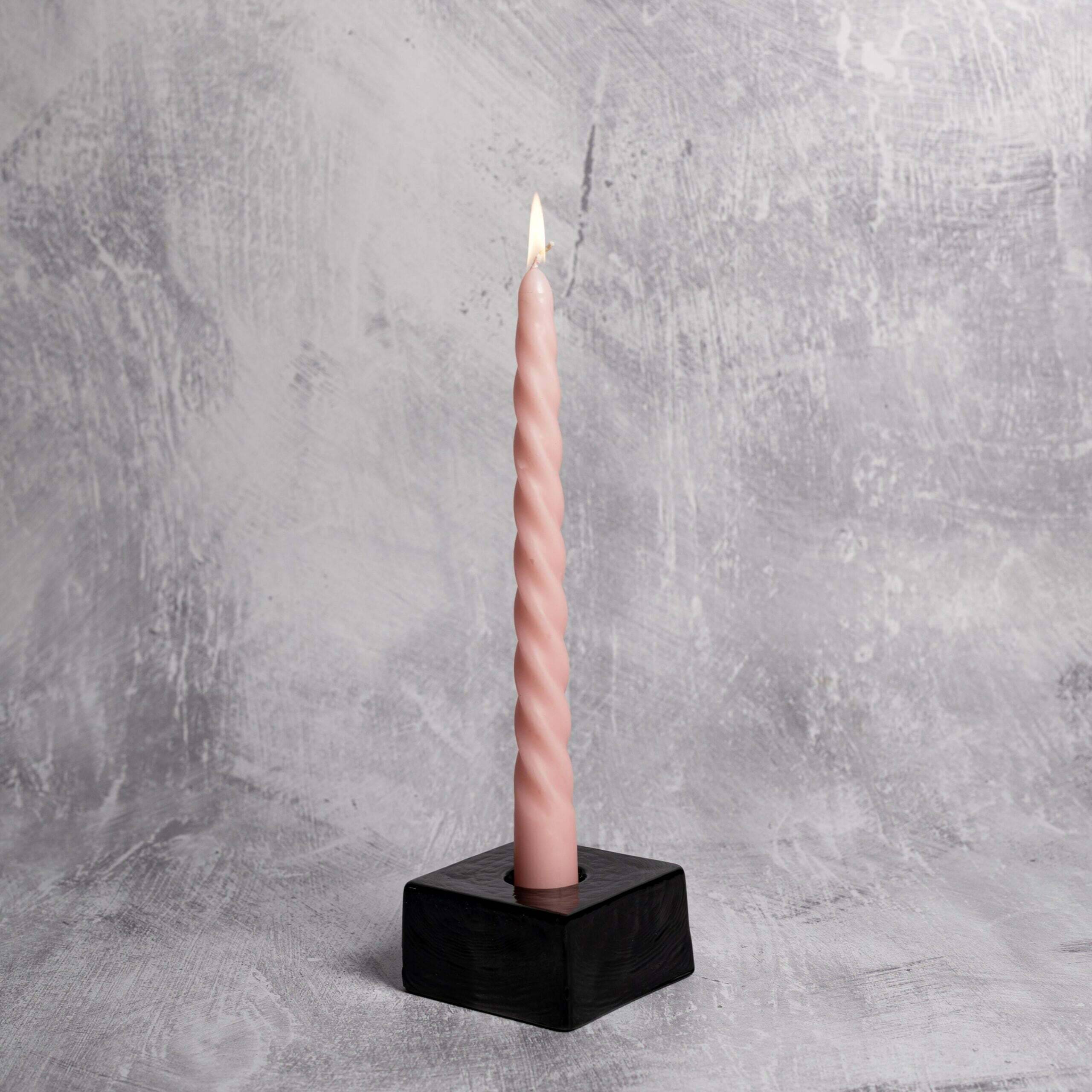 Βάση μαύρη για κερί scentchips τετράγωνη