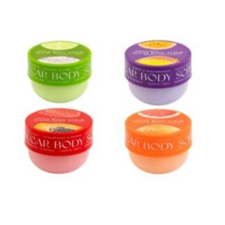 Sugar Body Scrub 310g Jar Strawberry & Papaya