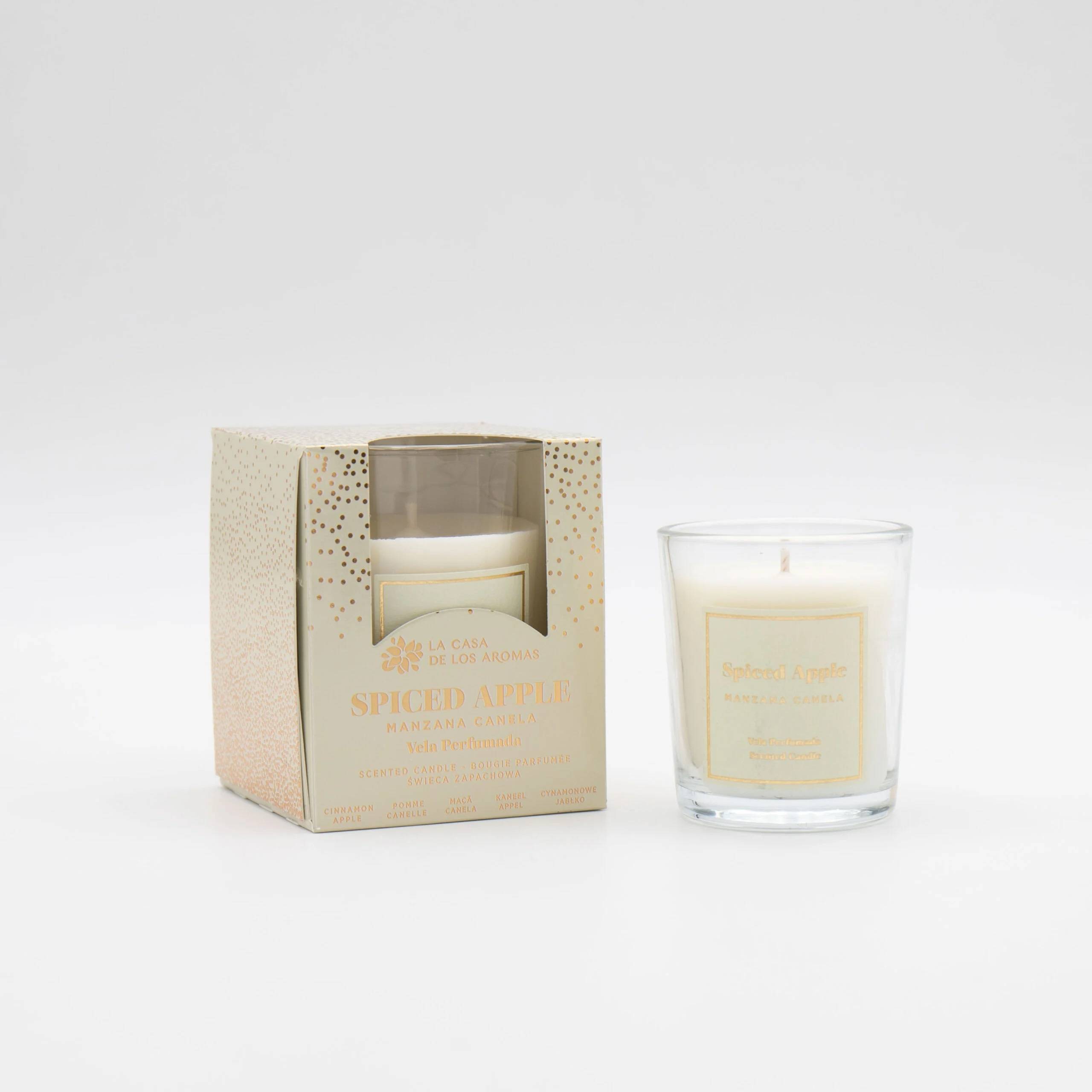 Αρωματικό κερί μήλο κανέλα 120gr