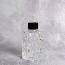 Μπουκάλι σκαλιστό με μαύρο καπάκι 170ml